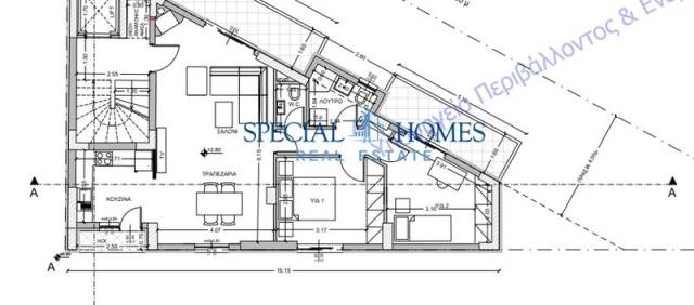 (For Sale) Residential Floor Apartment || Athens South/Agios Dimitrios - 81 Sq.m, 2 Bedrooms, 285.000€ 